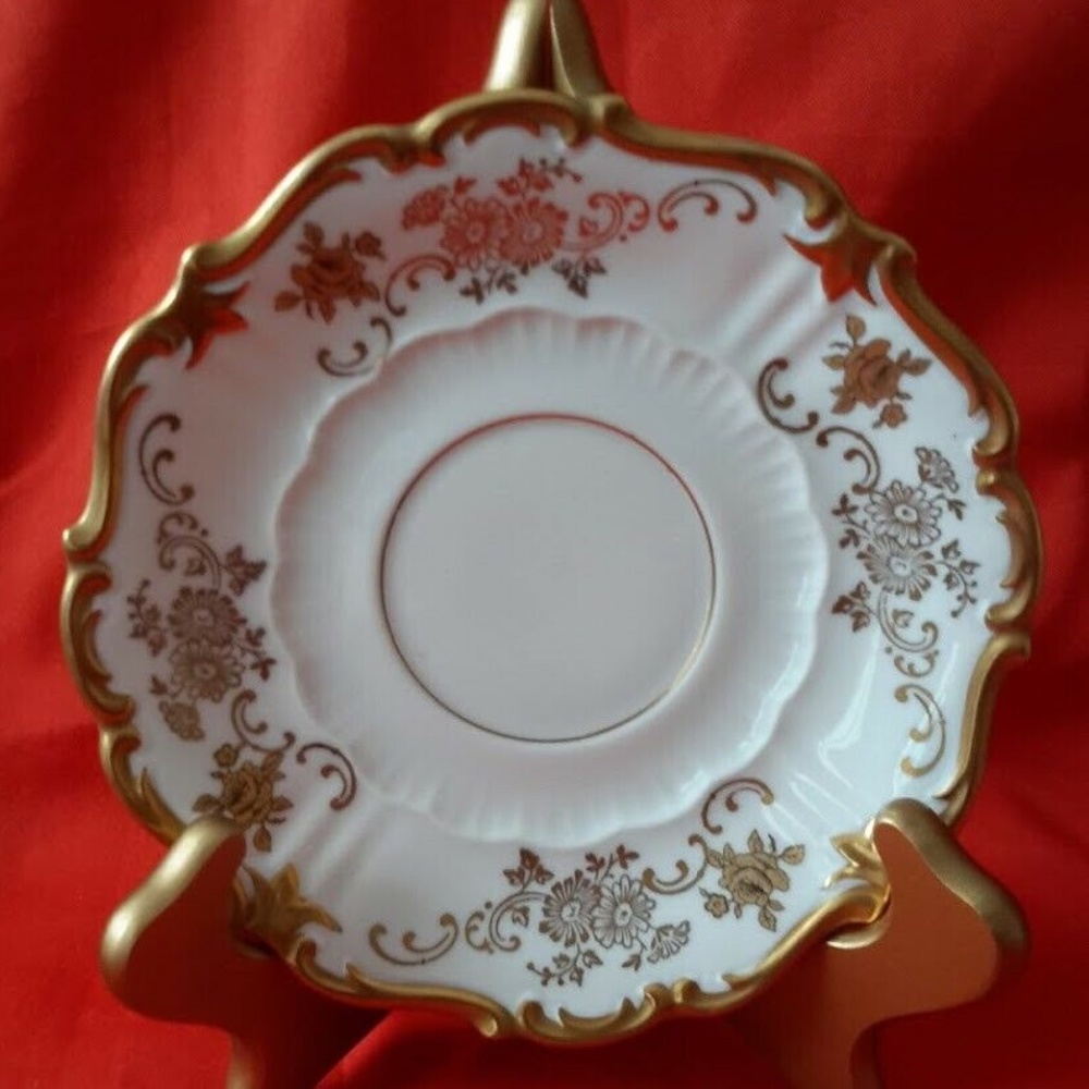 2 Vintage Reichenbach Saucers Made in Germany